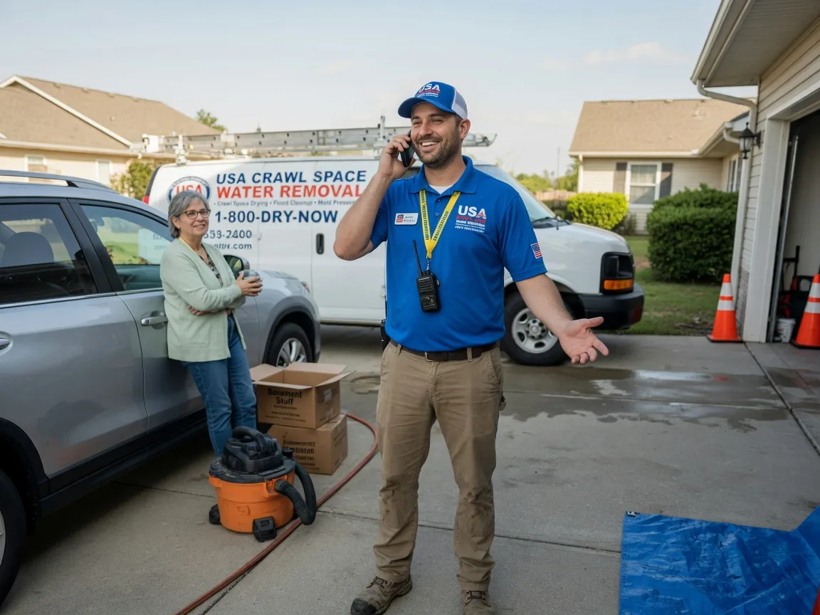 Crawl Space Water Removal Bella Vista, AR FAQs